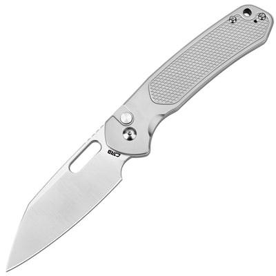 CJRB Large Pyrite Alt folding knife with AR-SFII sand polish blade