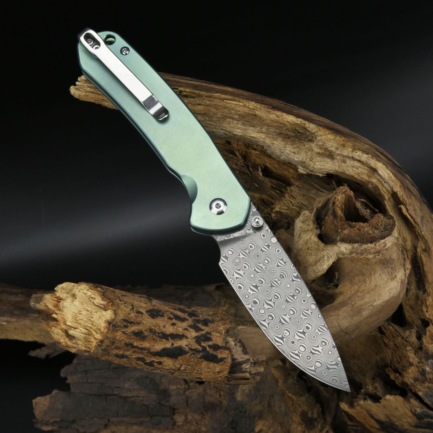 CJRB Pyrite J1925T-GN blade detail