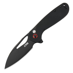 CJRB Lago J1926-DE folding knife with AR-RPM9 black PVD blade
