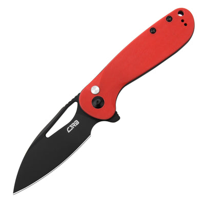 CJRB Lago J1926-BRE folding knife with AR-RPM9 black PVD blade