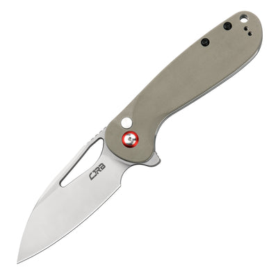 CJRB Lago J1926-DE folding knife with AR-RPM9 sand polish blade