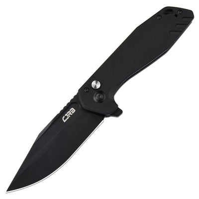 CJRB Riff J1928-BBK folding knife with AR-RPM9 black PVD blade