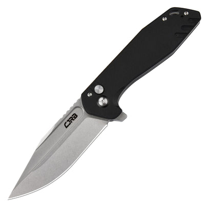 CJRB Riff J1928-BK folding knife with AR-RPM9 stone wash blade