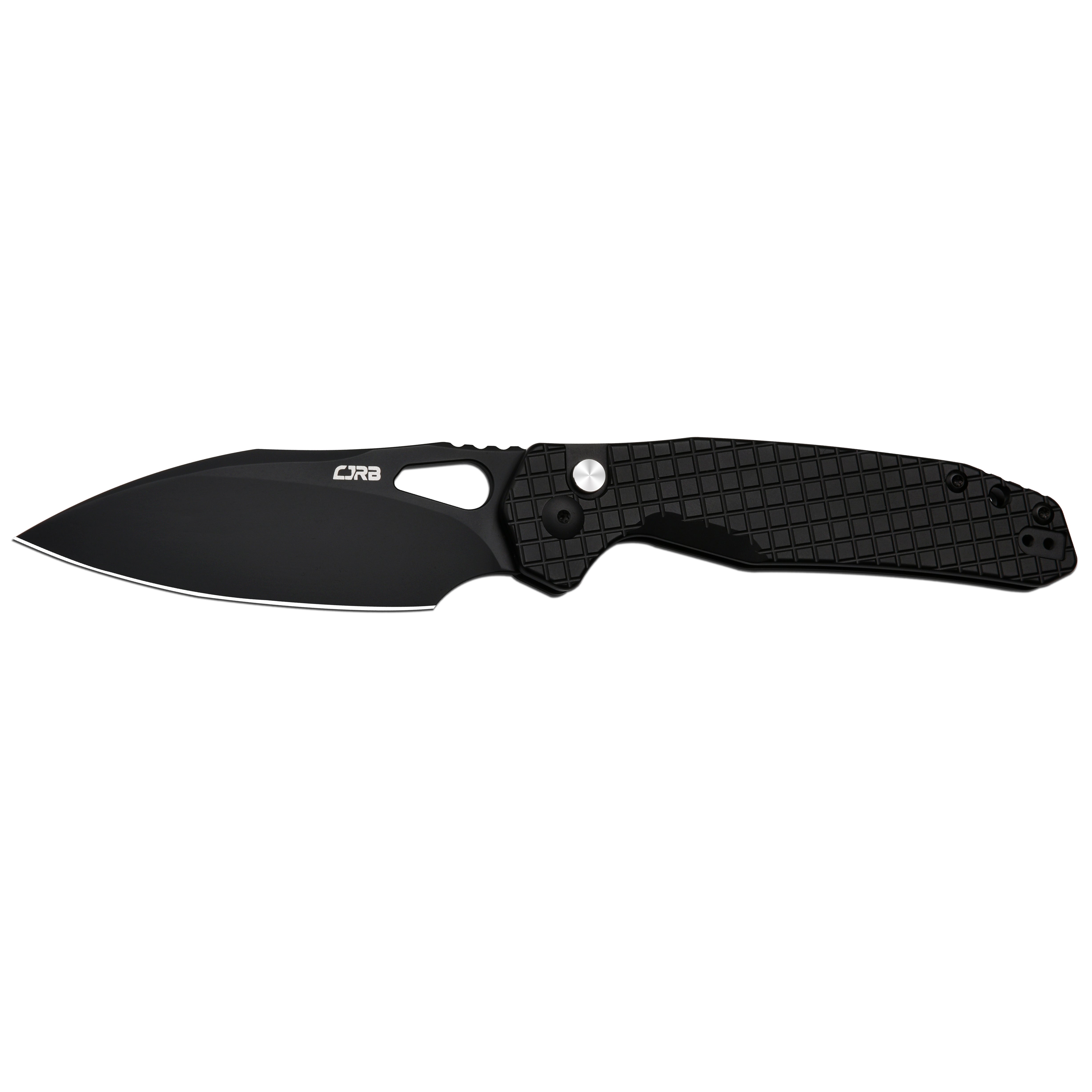 CJRB Frack J1931-BFST folding knife side view