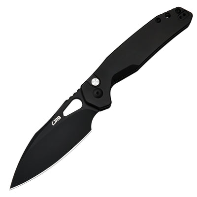 CJRB Frack J1931-BST folding knife with AR-RPM9 black PVD blade