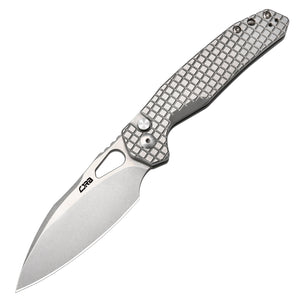 CJRB Frack J1931 folding knife with stone wash AR-RPM9 blade