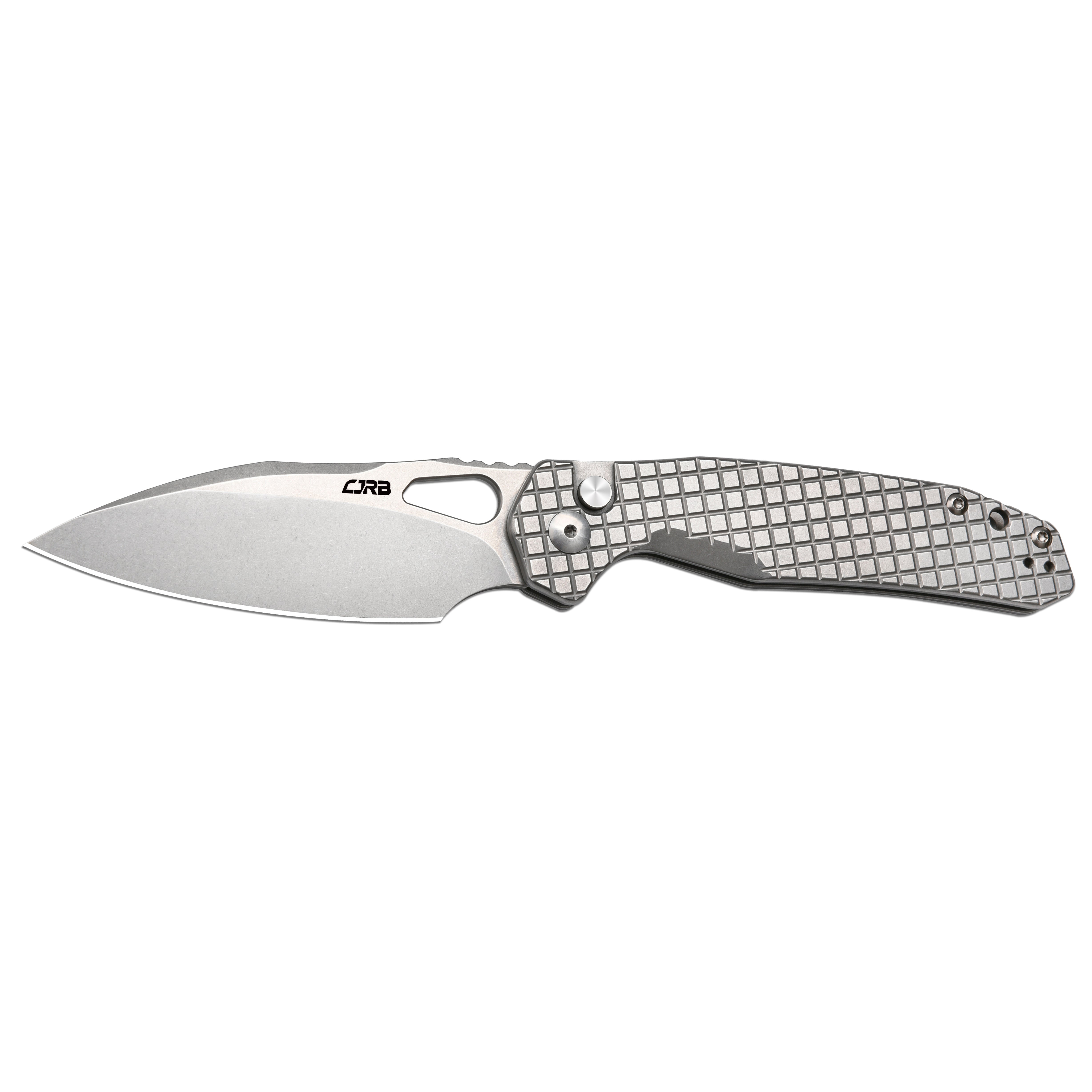 CJRB Frack J1931 folding knife detail view