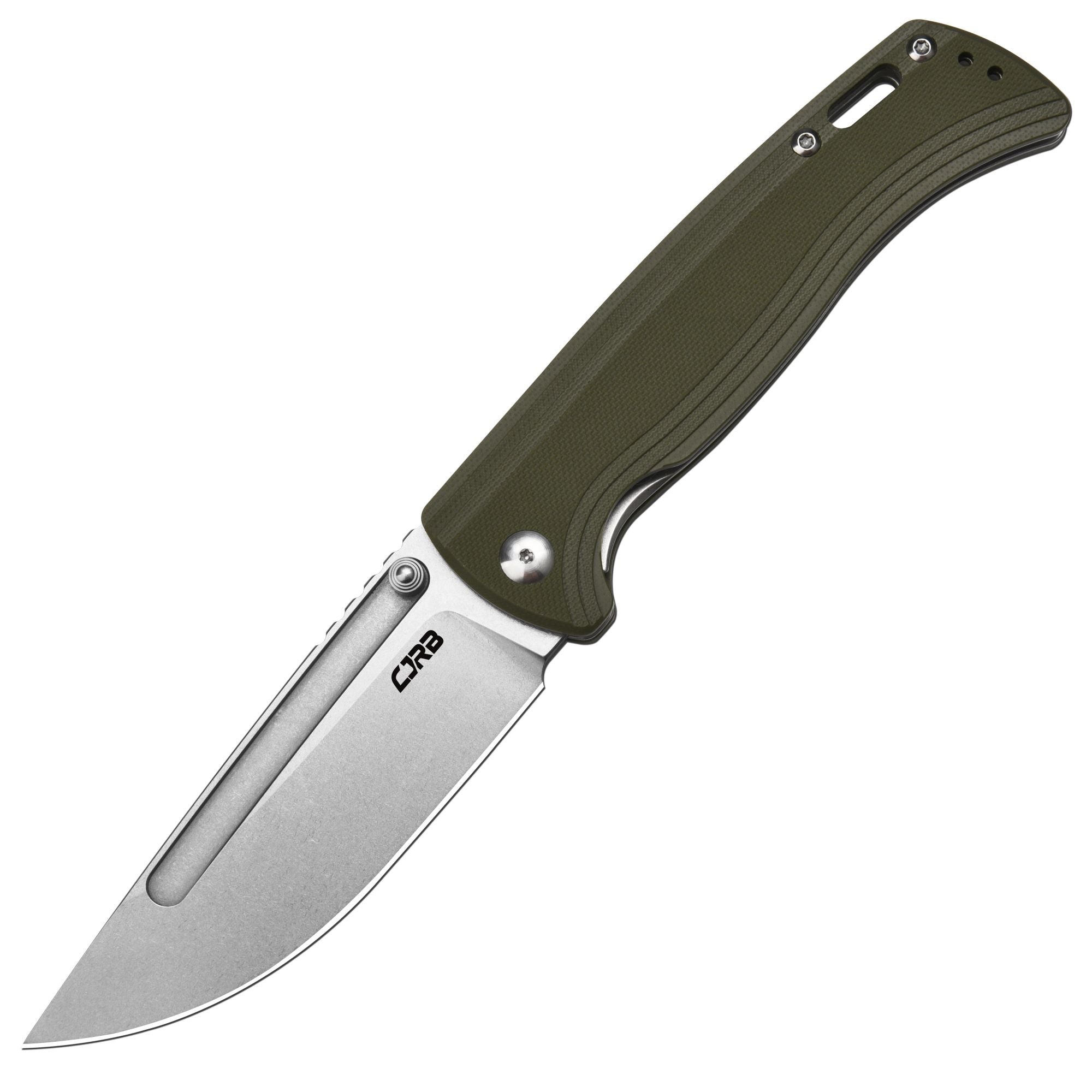 CJRB Resource J1932-GN folding knife with AR-RPM9 stone wash blade