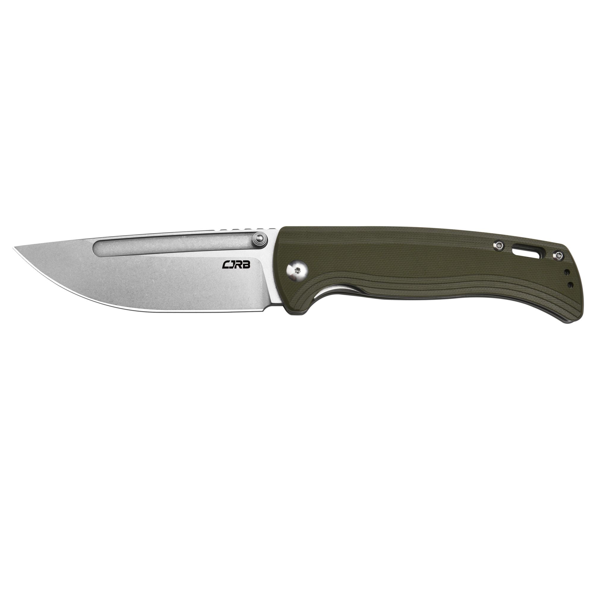 CJRB Resource J1932-GN folding knife side view