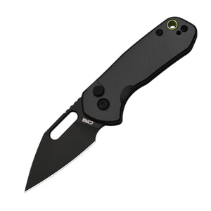 CJRB Mini Pyrite J1933-BBK folding knife with AR-RPM9 black PVD blade
