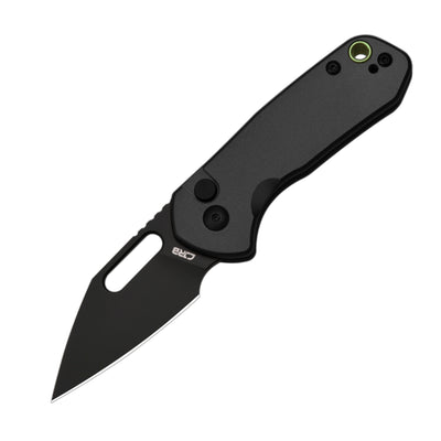 CJRB Mini Pyrite J1933-BBK folding knife with AR-RPM9 black PVD blade