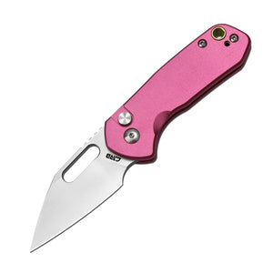 CJRB Mini Pyrite J1933-PK folding knife with AR-RPM9 sand polish blade