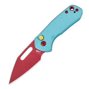 CJRB Mini Pyrite J1933 folding knife with AR-RPM9 blade