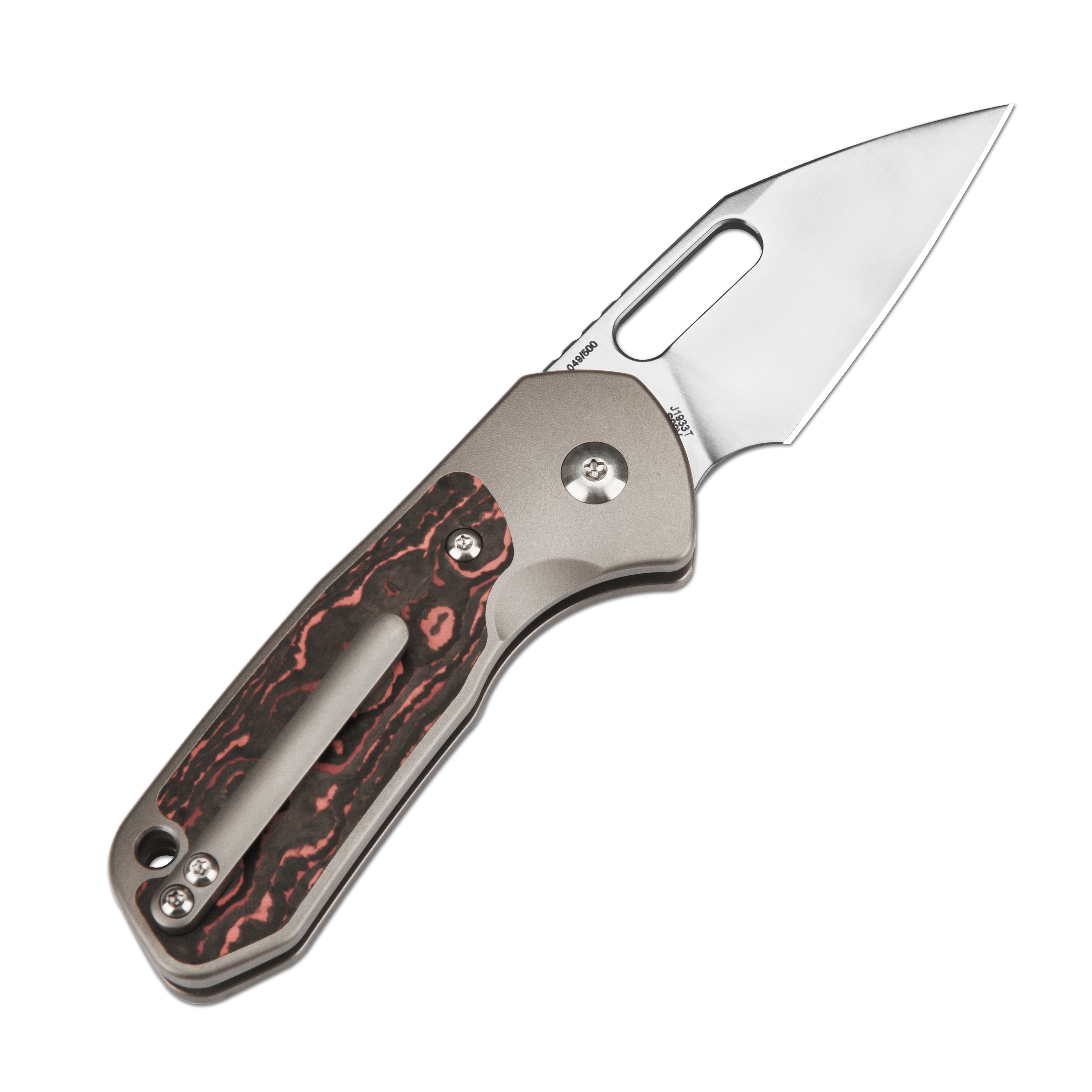 CJRB Mini Pyrite J1933T-FCMV blade detail