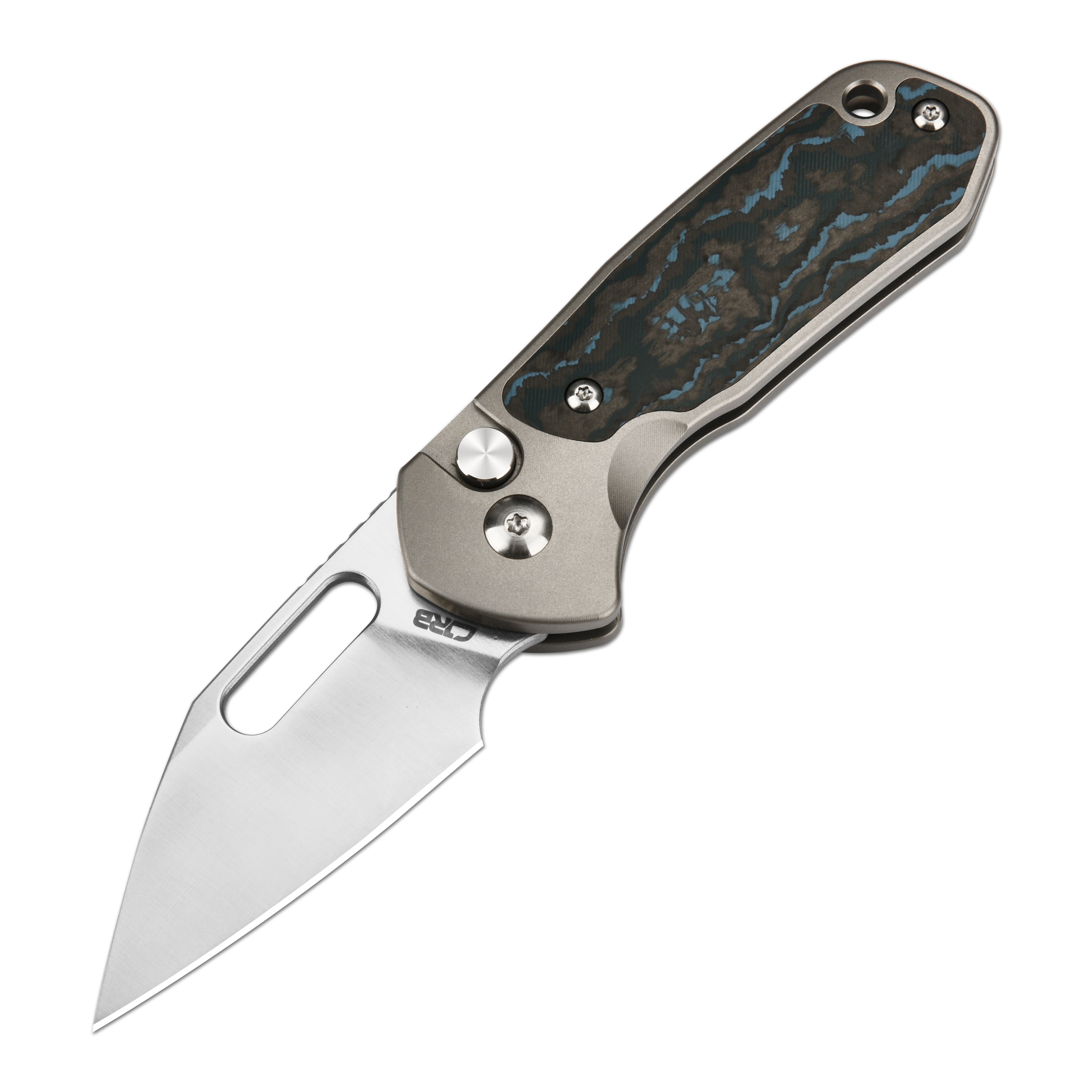 CJRB Mini Pyrite J1933 folding knife with CPM-S90V blade