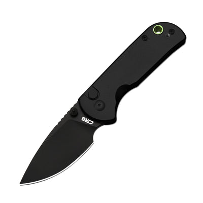 CJRB Mica J1934-BBK folding knife with AR-RPM9 black PVD blade