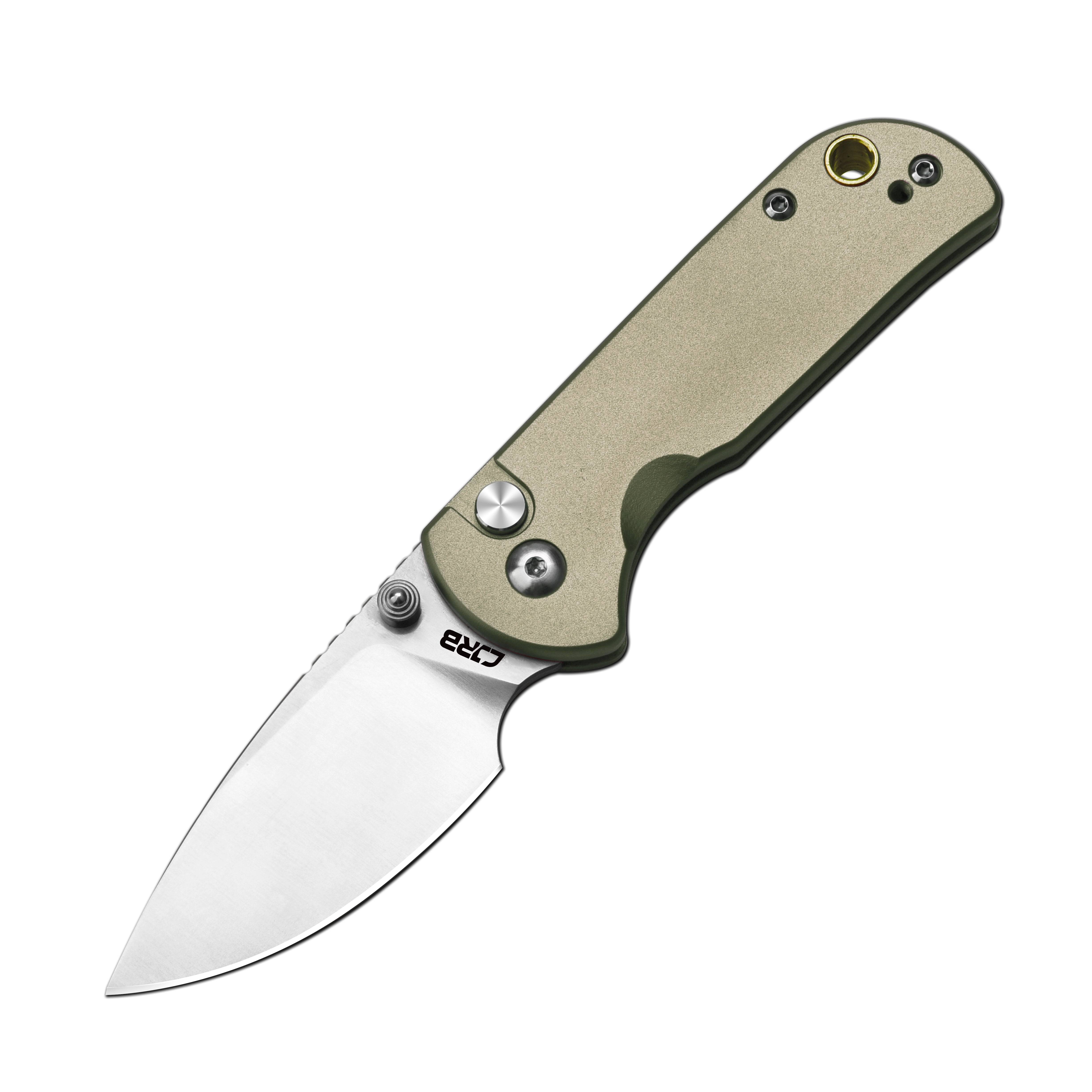 CJRB Mica J1934-GN folding knife with AR-RPM9 sand polish blade