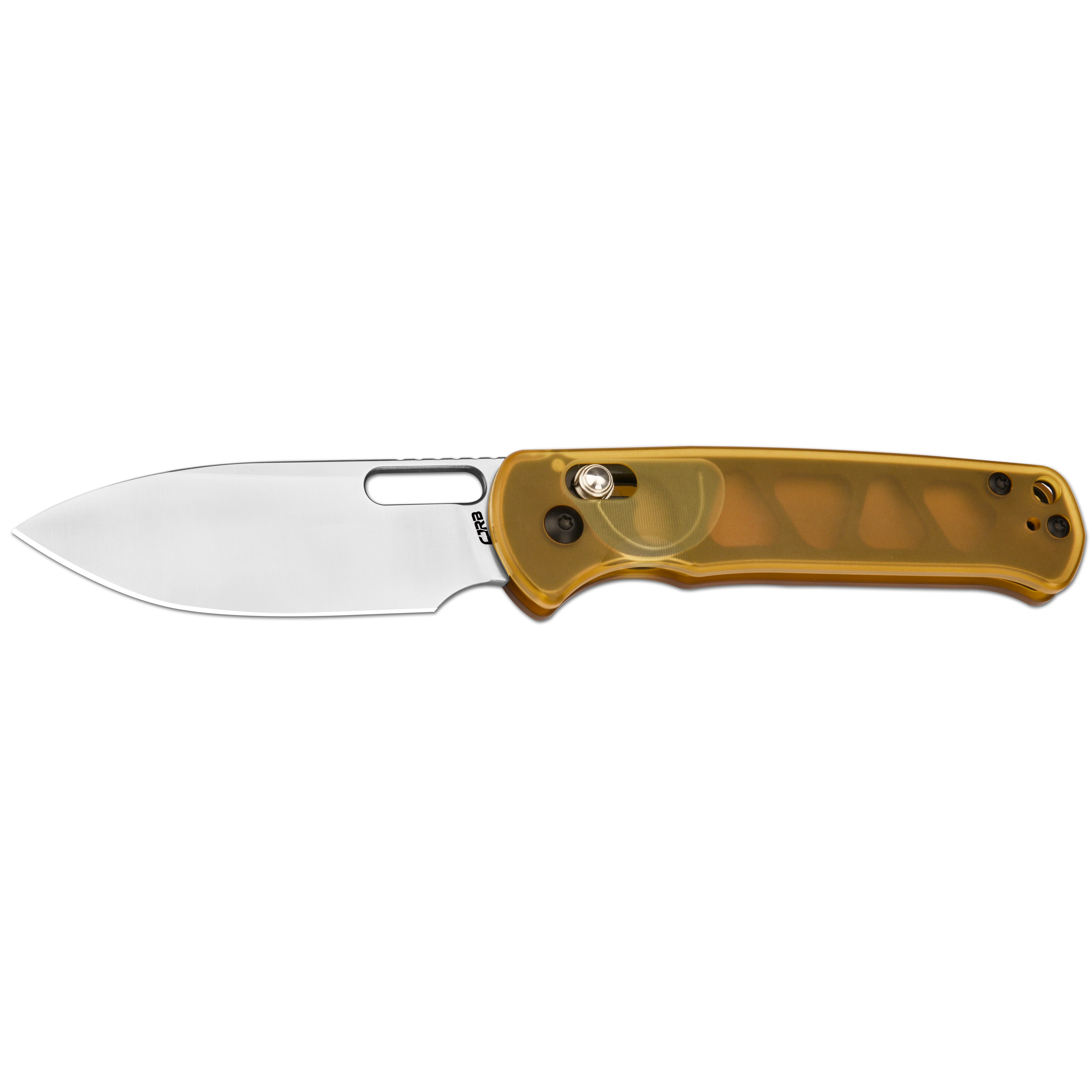 CJRB Hectare J1935 folding knife with steel handle