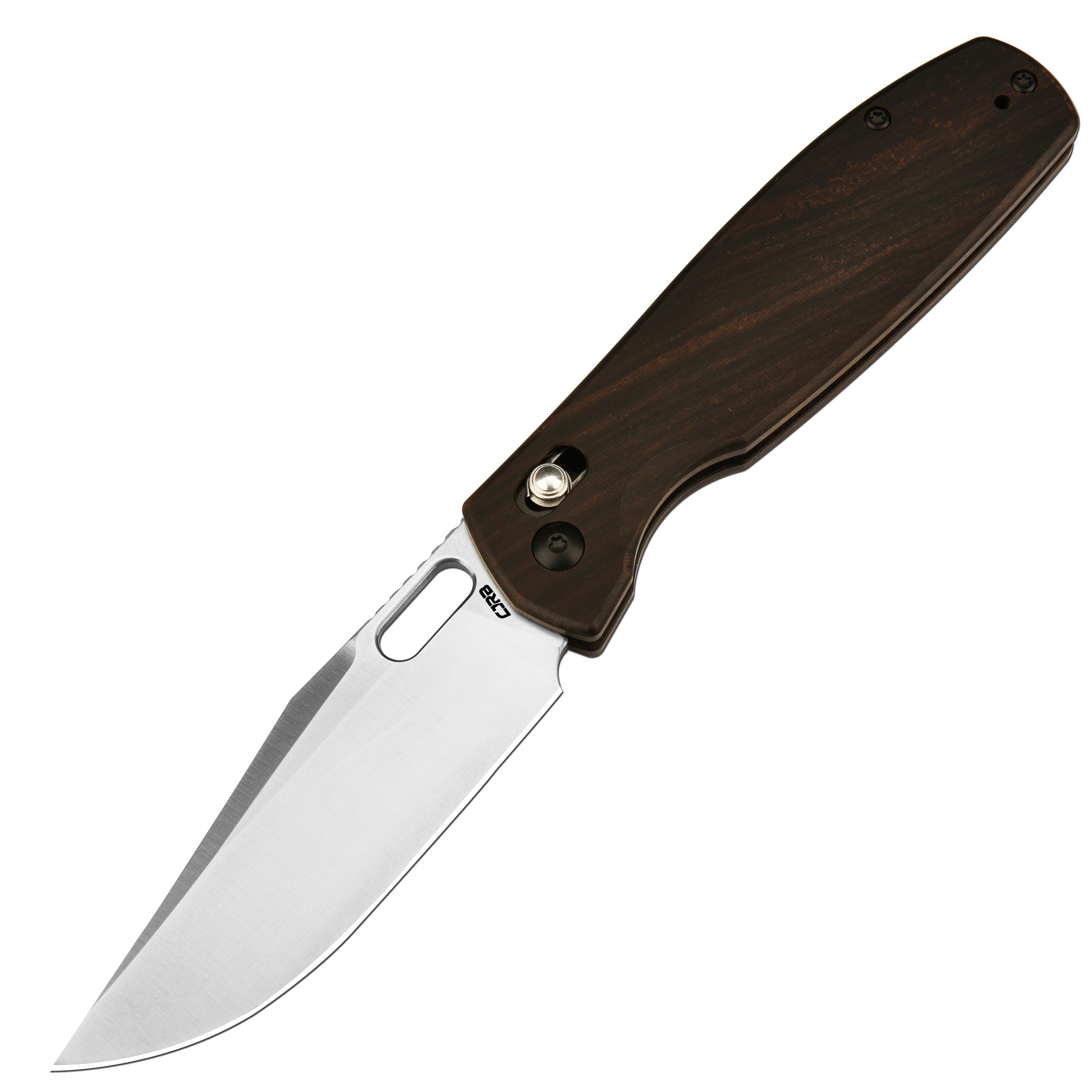 CJRB Prado J1936-EB folding knife with AR-RPM9 steel blade