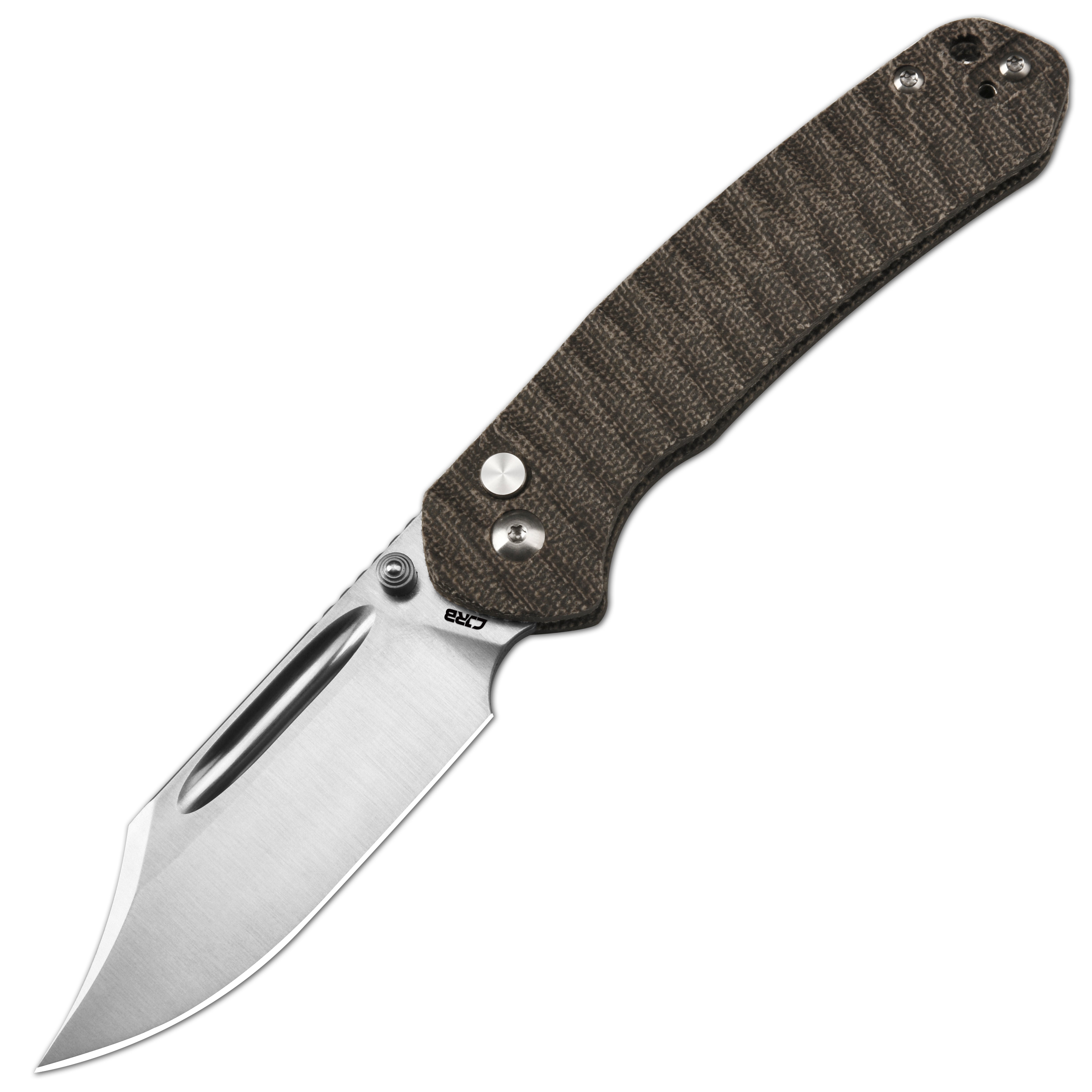 CJRB Bowie Pyrite J1942 folding knife with AR-SFII blade