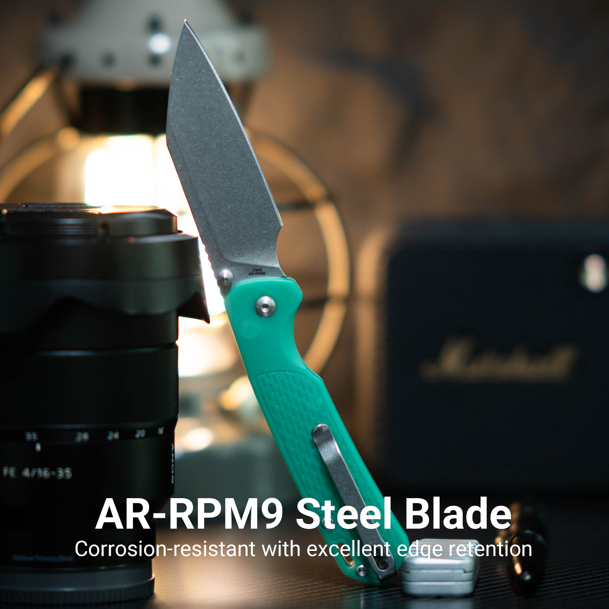 CJRB Pyrite Light J1945-DLG blade detail