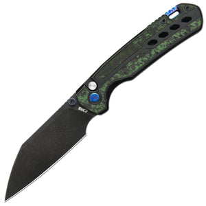 CJRB Interstellar Pyrite-Light J1945G folding knife with S90V blade