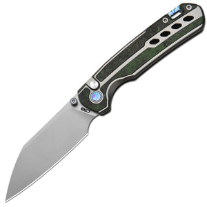 CJRB Interstellar Pyrite Light J1945G-JWCF folding knife with S90V blade