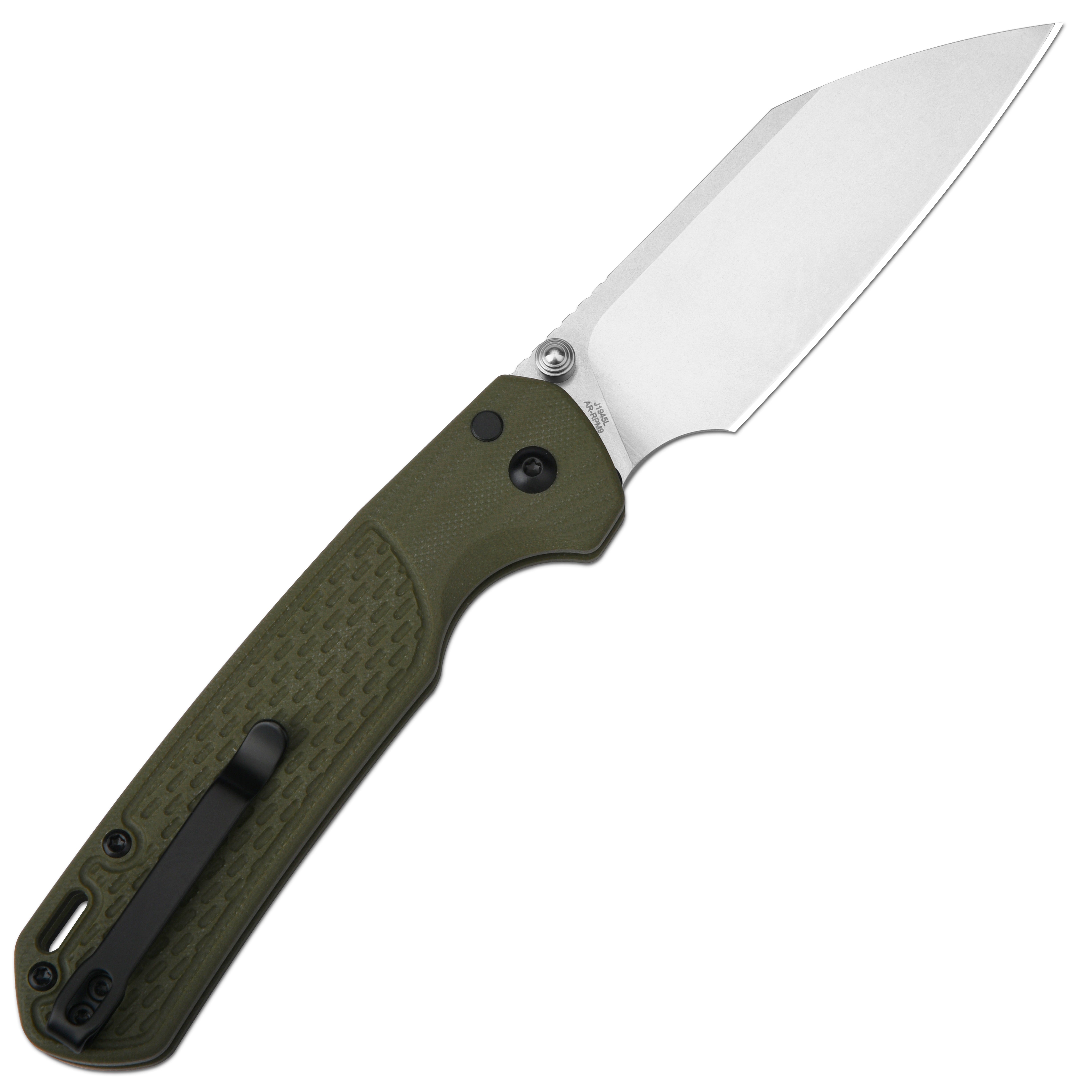CJRB Large Pyrite Light J1945L-GN handle detail
