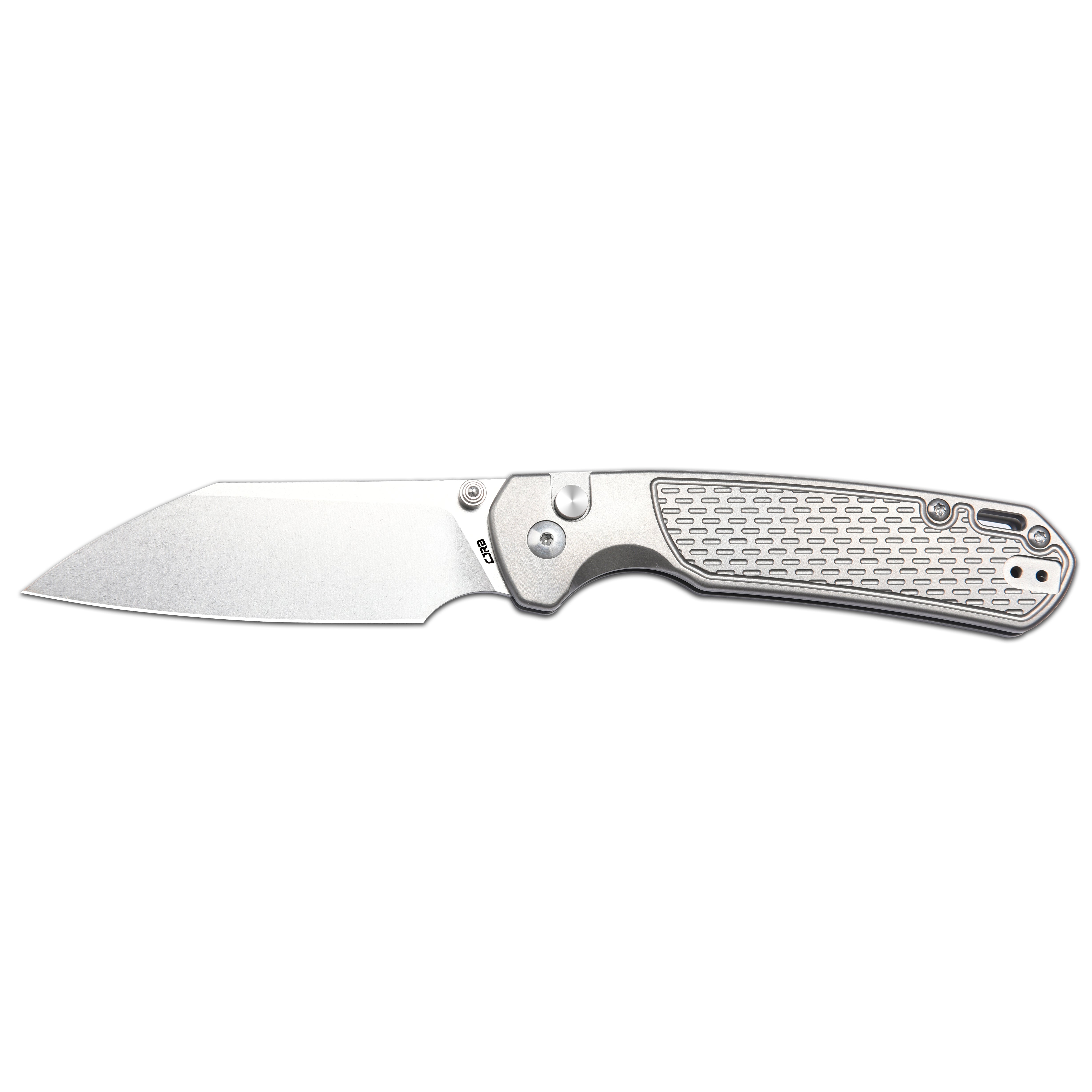 CJRB Pyrite Light J1945T folding knife side view