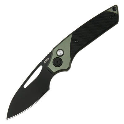 CJRB Version J1949-BBK folding knife with AR-RPM9 black PVD blade