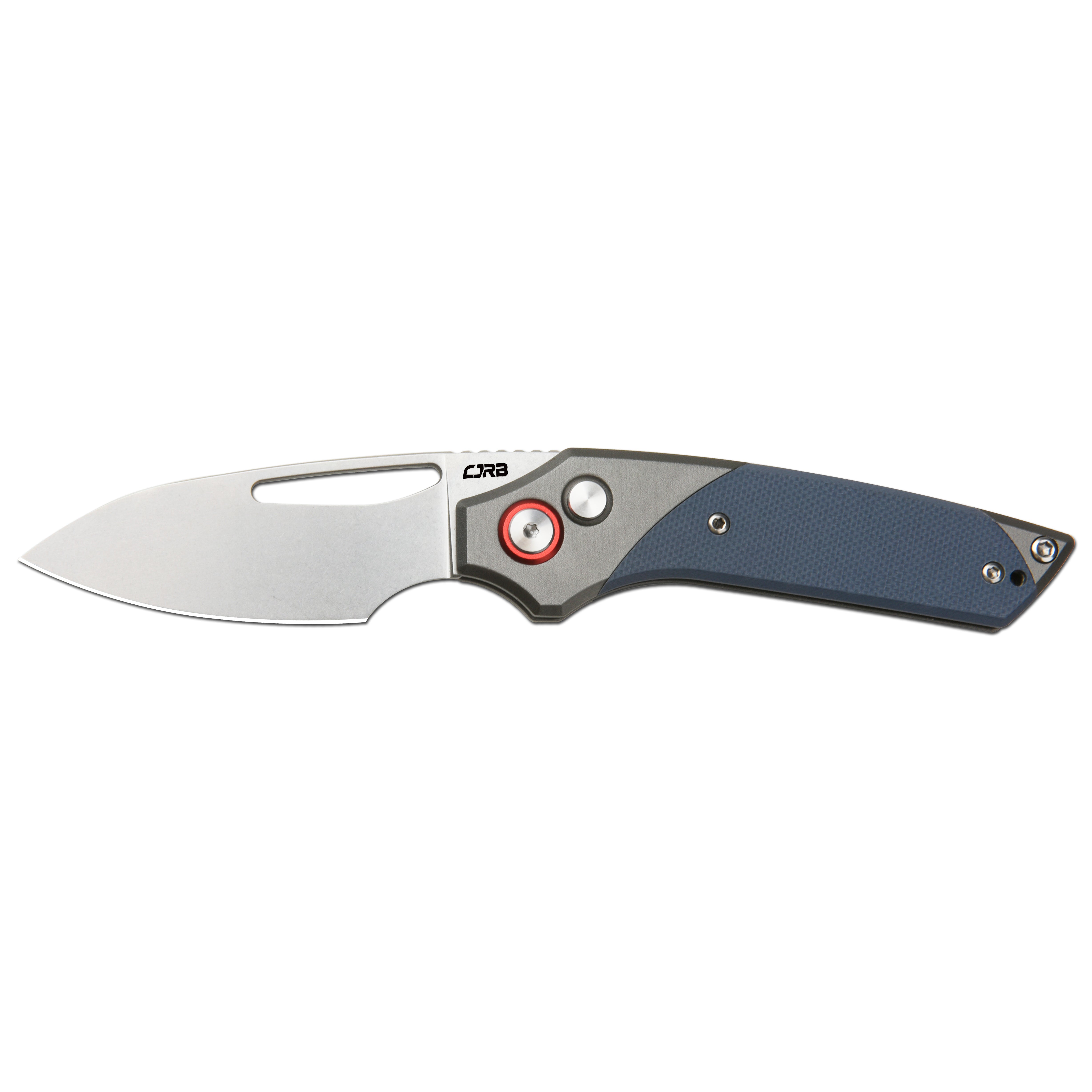 CJRB Version J1949-GY folding knife side view