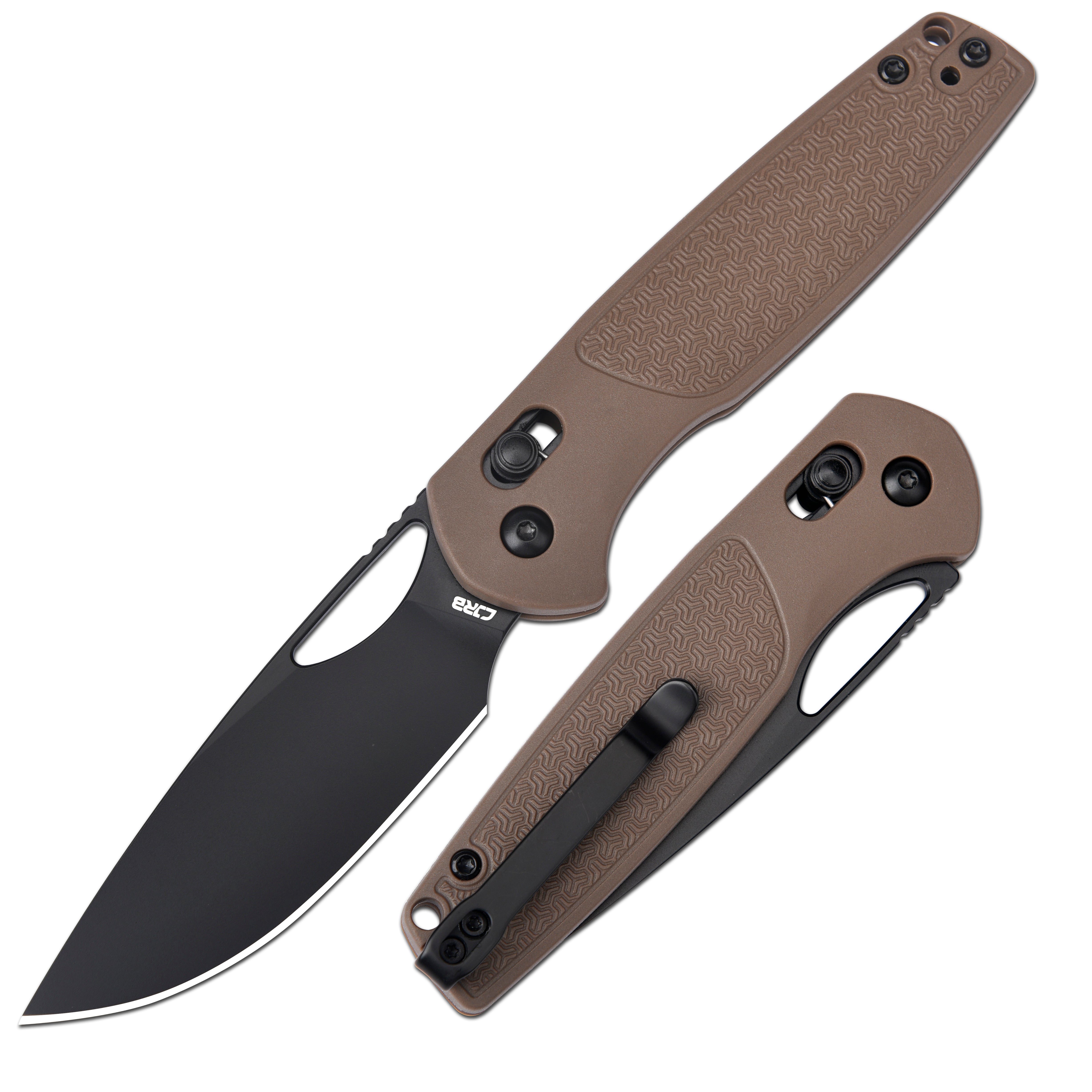 CJRB Acacia J1952 handle close-up