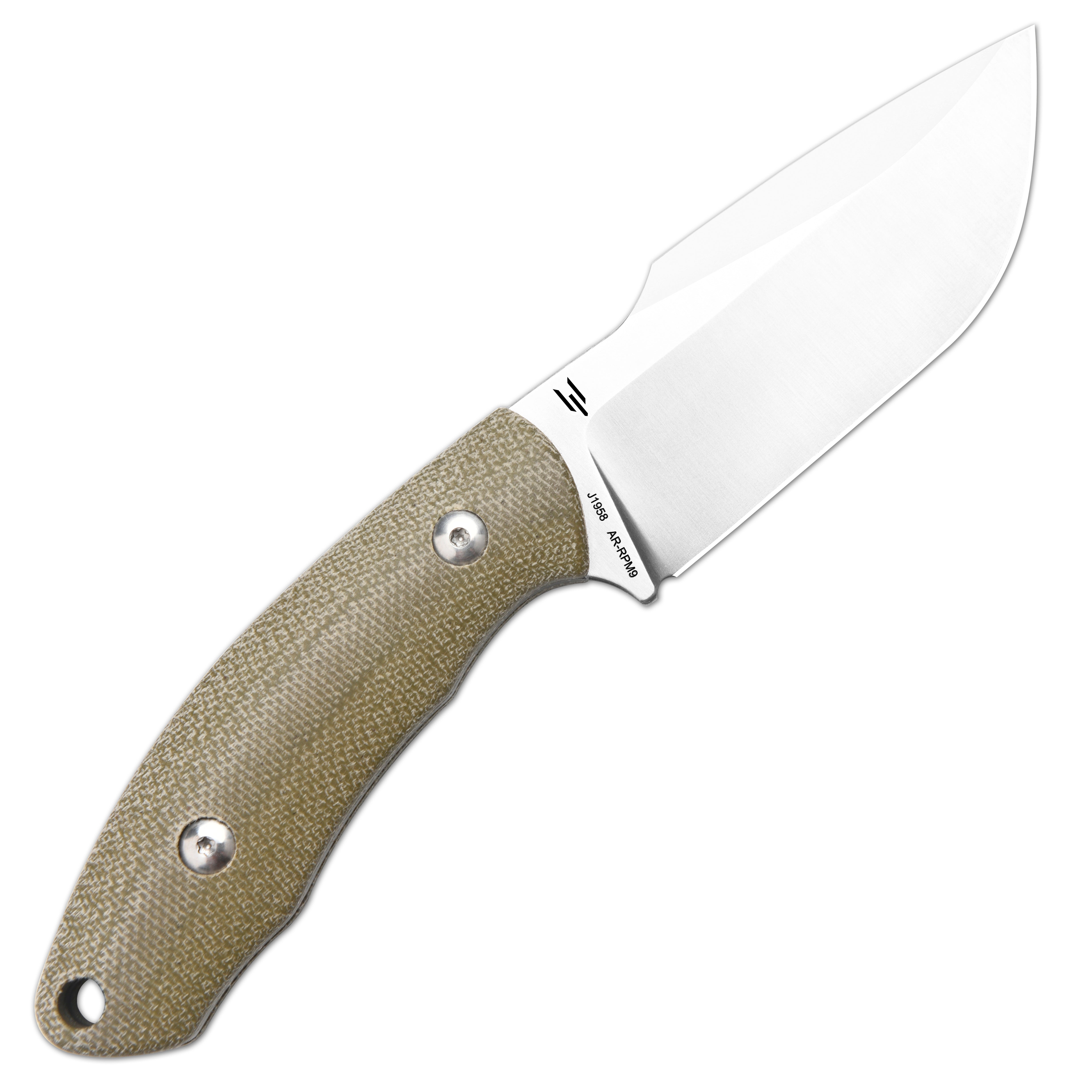 CJRB Mutt J1958-ODG handle close-up