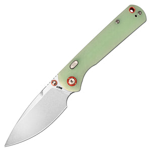 CJRB Latitude J1975-GD folding knife with 3.47-inch AR-RPM9 stone wash blade