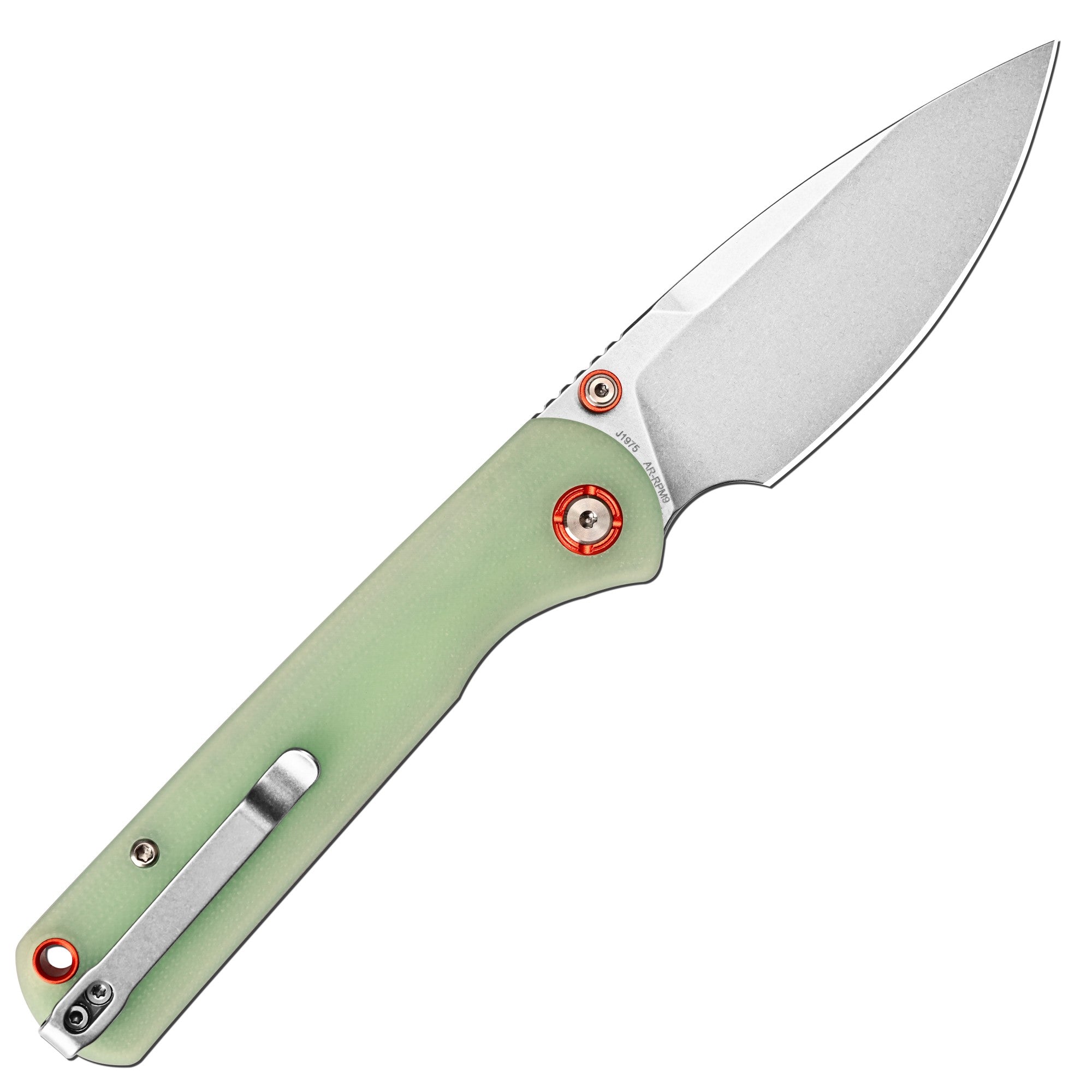 CJRB Latitude J1975-GD folding knife side view