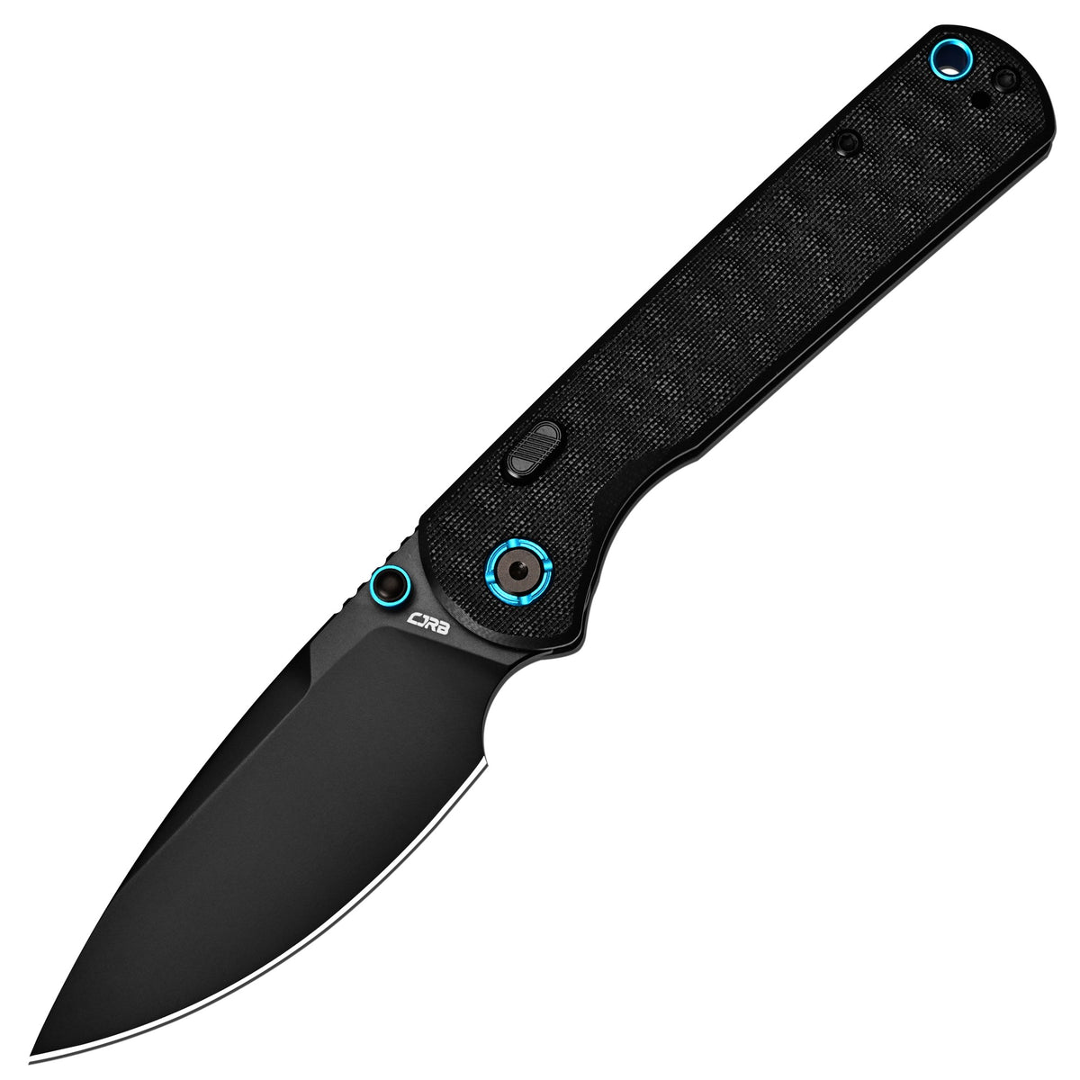 CJRB Latitude J1975-NBK folding knife with 3.47-inch AR-RPM9 black PVD blade