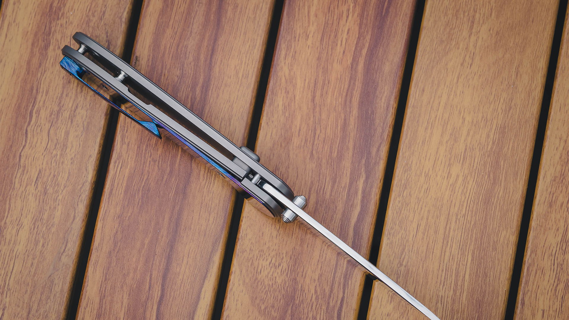 Building the Feldspar: Titanium blade profile