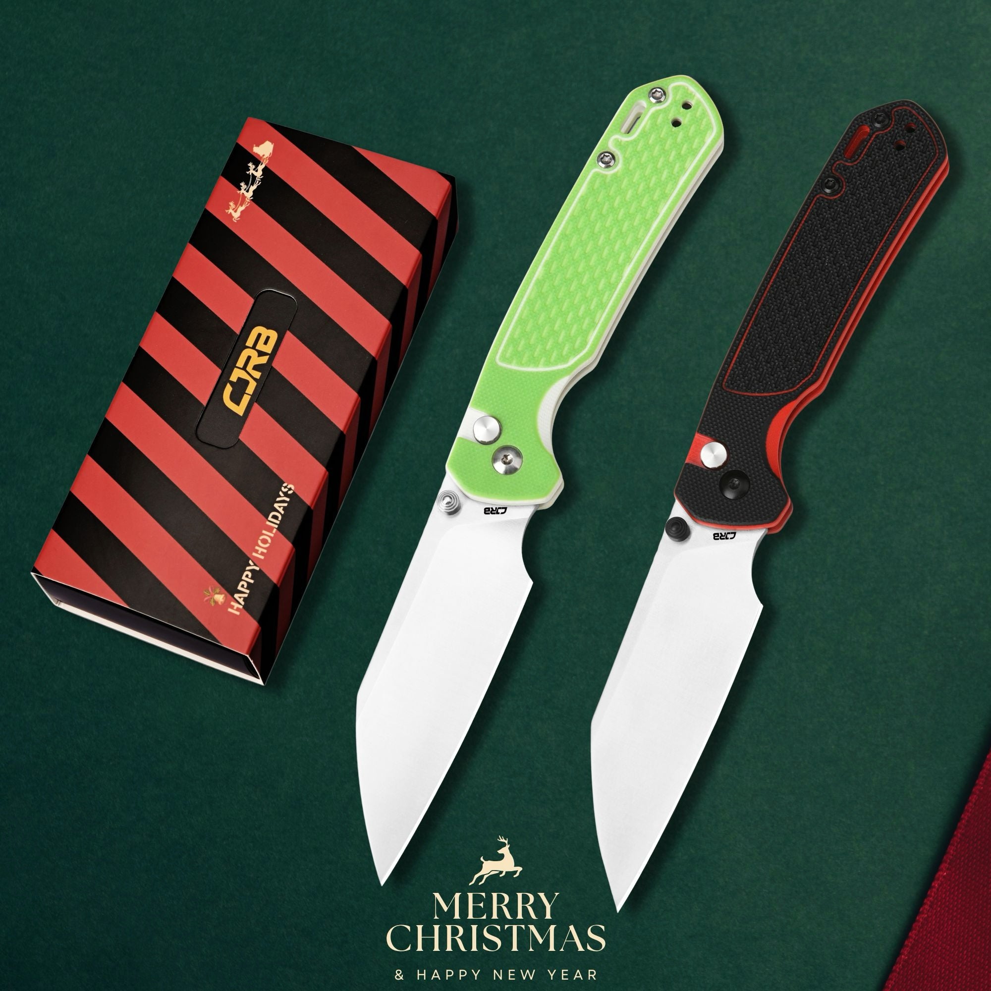 CJRB Pyrite Light J1945 folding knife with AR-RPM9 blade