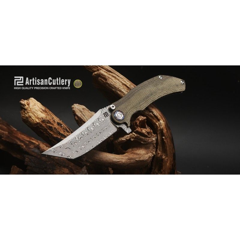 Artisan Cutlery Tacit 1838GD handle detail