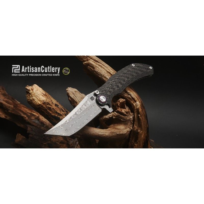Artisan Cutlery Tacit 1838GD folding knife side view