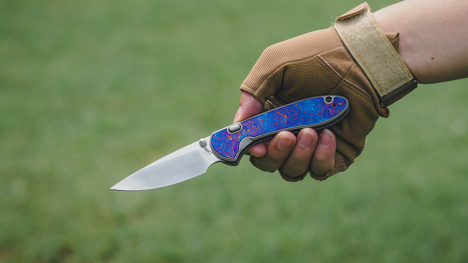 Building the Feldspar: Titanium handle detail