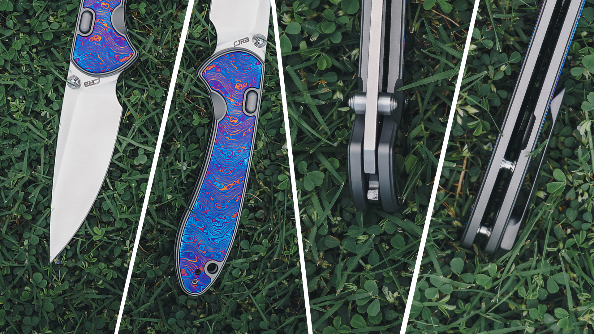Building the Feldspar: Titanium knife detail