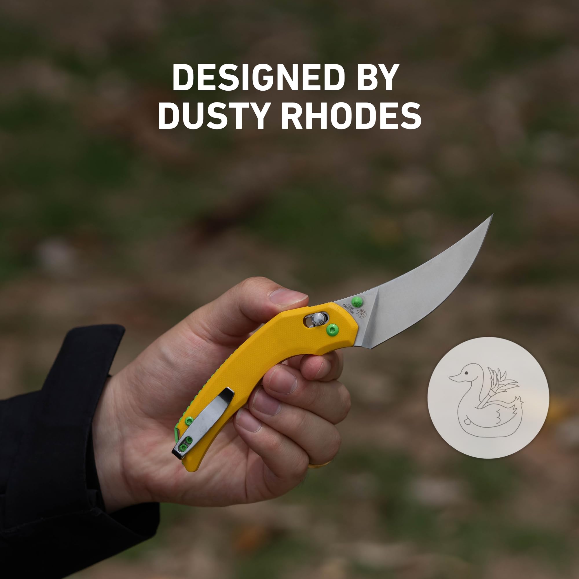 CJRB Nanner J1955 folding knife with G10 handle