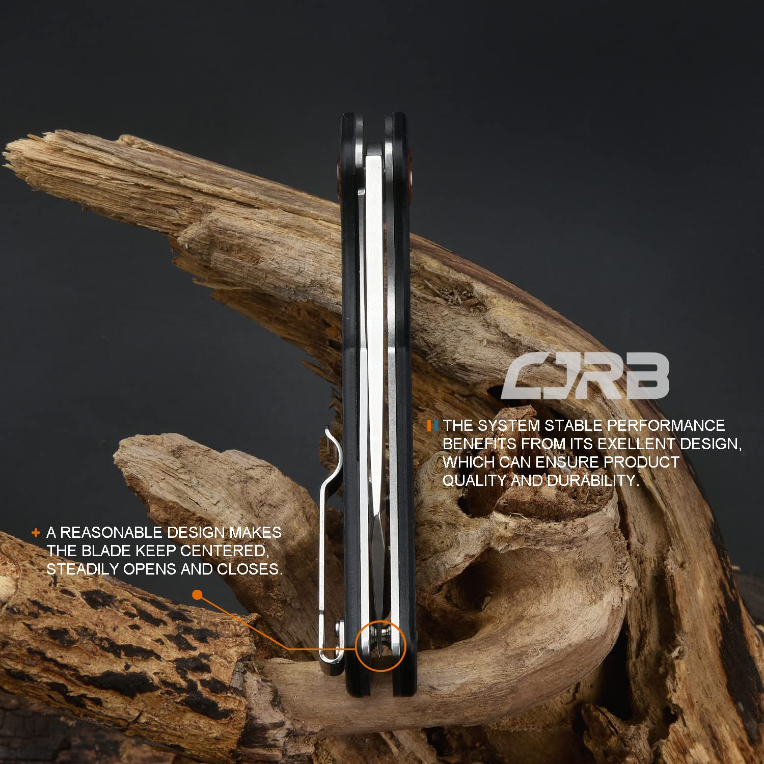 CJRB Crag J1904 blade detail
