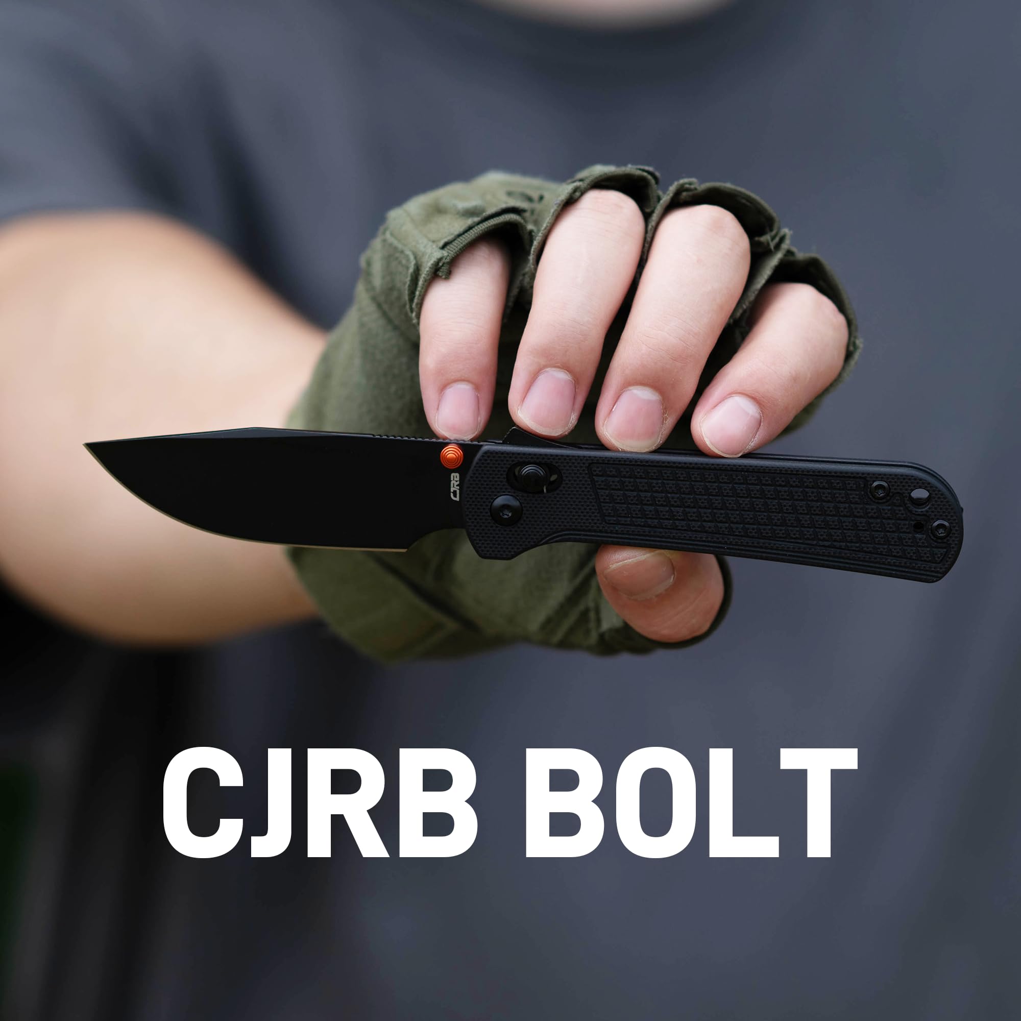 CJRB Bolt J1960 folding knife side view