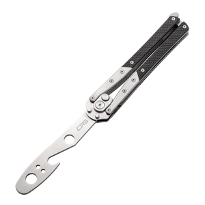 CJRB Kinetic Flip J1908-BK folding knife with steel blade