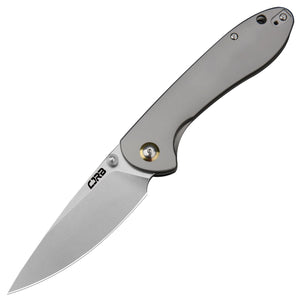 CJRB Feldspar J1912TI-GY folding knife with S35VN steel blade