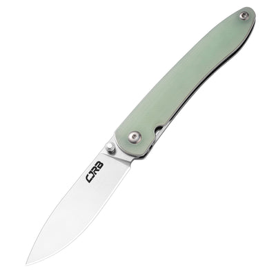 CJRB Ria J1917-NTG folding knife with steel blade
