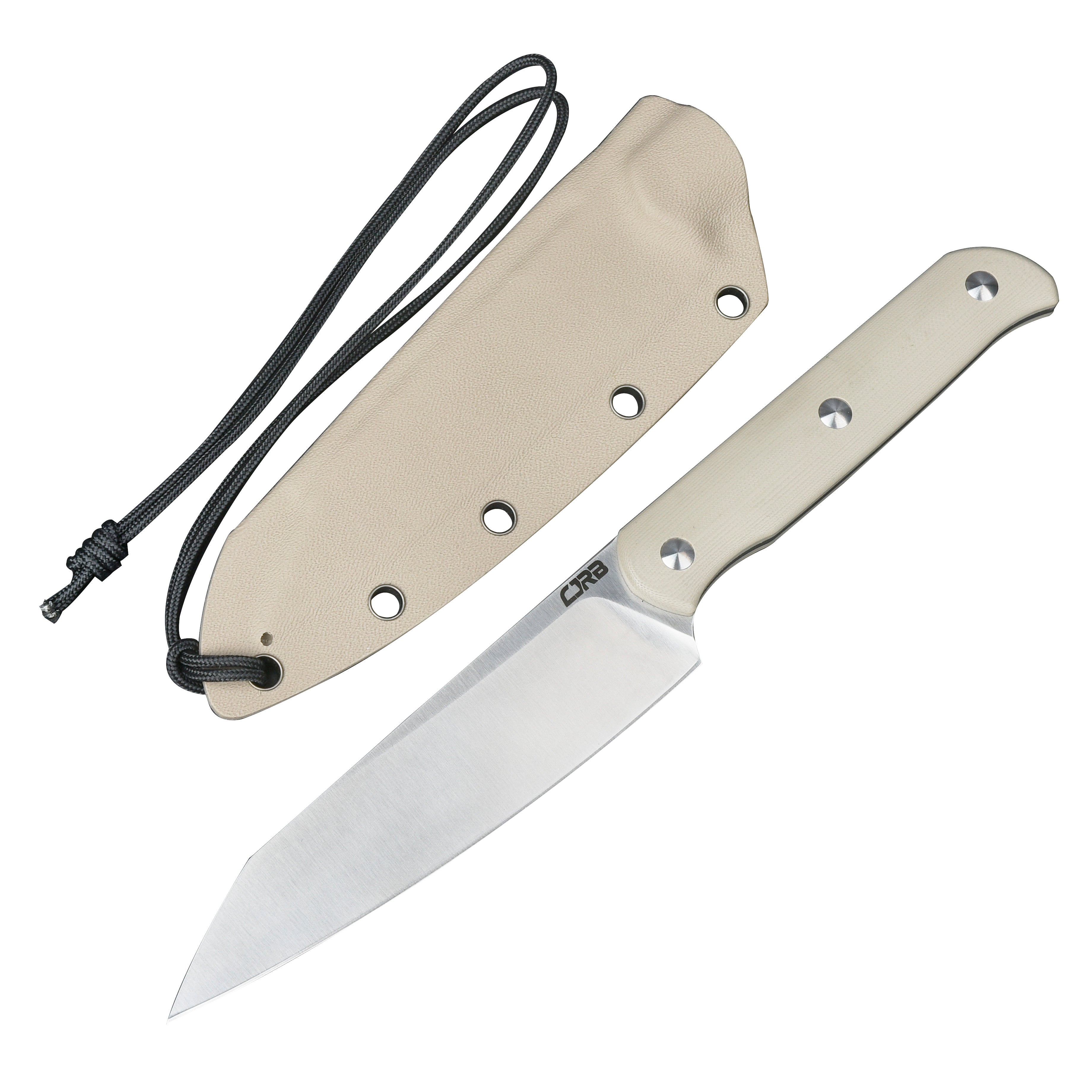 CJRB Silax J1921B fixed blade knife side view