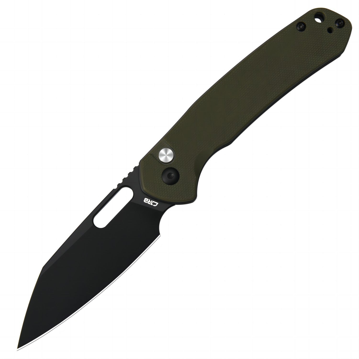 CJRB Pyrite Alt Wharncliffe J1925A-BGN folding knife with AR-RPM9 black PVD blade